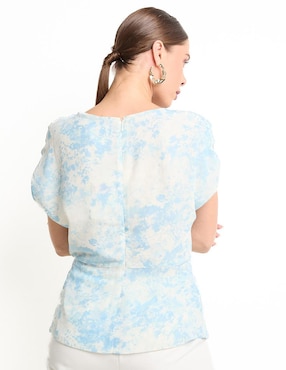 Blusa Calvin Klein manga corta para mujer