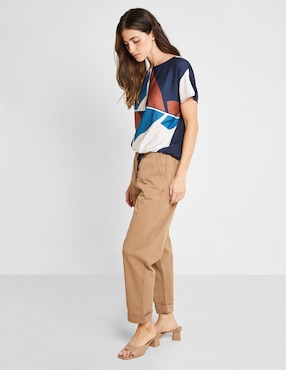 Pantalón Trucco straight para mujer
