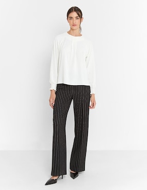 Blusa Trucco manga larga para mujer
