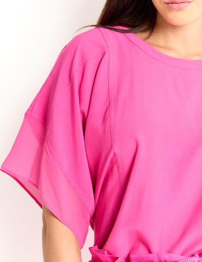 Blusa Dkny manga al codo para mujer