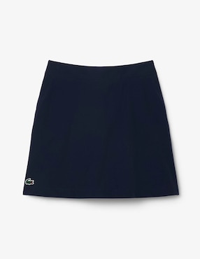 Falda short corta Lacoste a la cintura