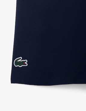 Falda short corta Lacoste a la cintura