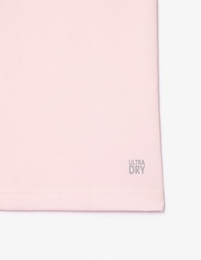 Playera manga corta Lacoste cuello redondo para mujer
