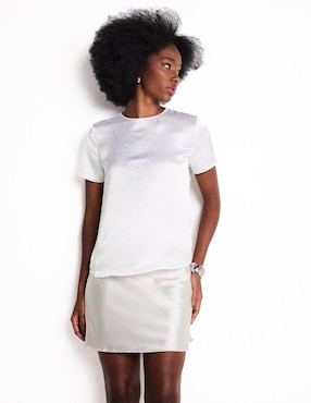 Blusa Calvin Klein manga corta para mujer