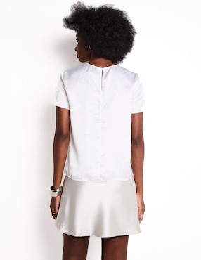 Blusa Calvin Klein manga corta para mujer