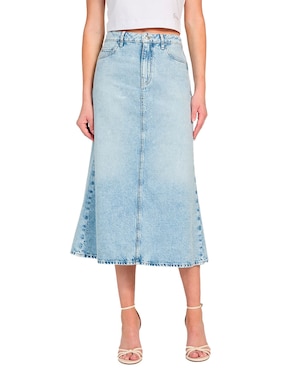 Falda larga Guess a la cintura