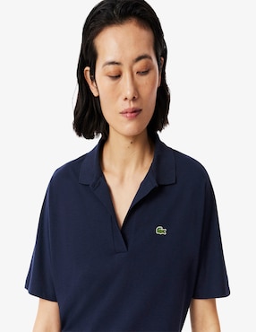 Playera tipo polo Lacoste para mujer