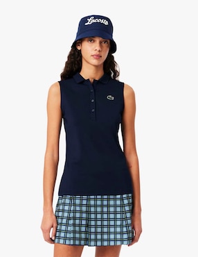 Playera tipo polo Lacoste para mujer