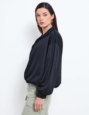 Sudadera con bolsillos Hugo Blue para mujer