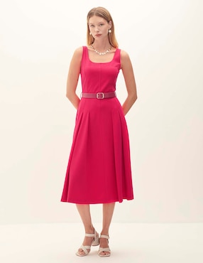 Vestido midi casual Julio Blossom para mujer