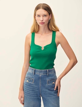 Blusa Julio sin manga para mujer