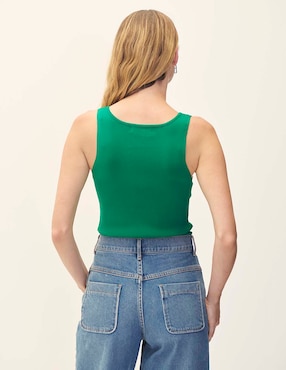 Blusa Julio sin manga para mujer