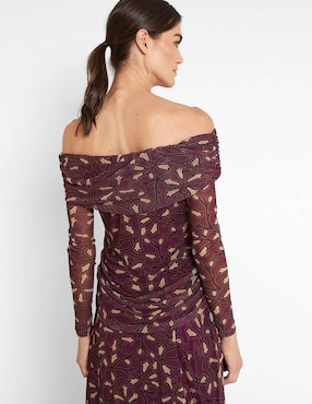 Blusa Trucco manga larga para mujer