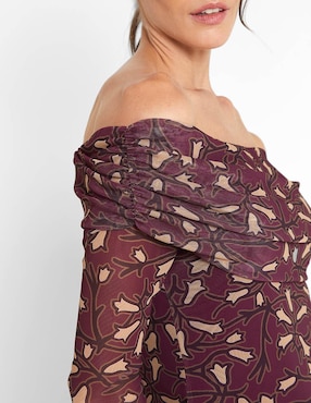 Blusa Trucco manga larga para mujer