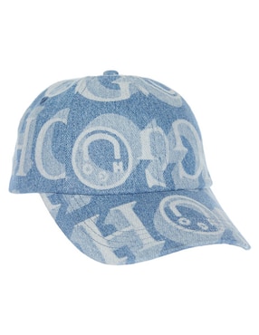 Gorra con visera semicurva velcro casual Hugo Blue para mujer