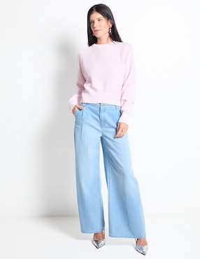Suéter Hugo Blue cuello redondo para mujer
