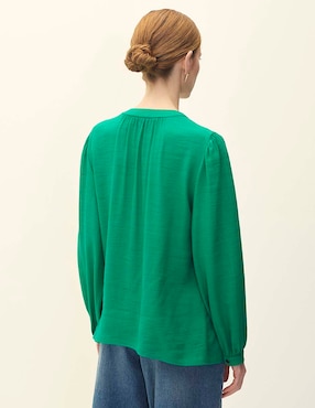 Blusa Julio manga larga para mujer