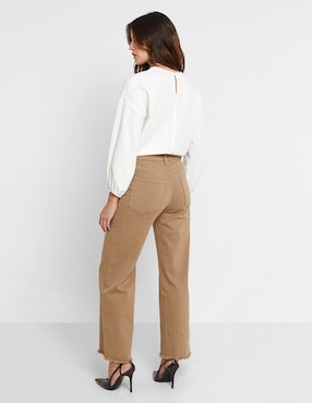 Pantalón relaxed Trucco straight para mujer
