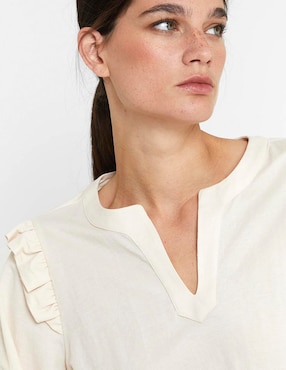 Blusa Trucco manga larga para mujer