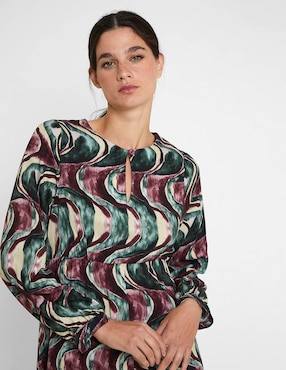 Vestido midi casual Trucco para mujer