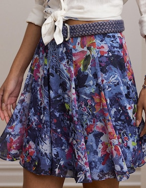 Falda mini Lauren Ralph Lauren a la cintura