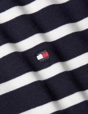 Playera manga 3/4 Tommy Hilfiger cuello ojal para mujer