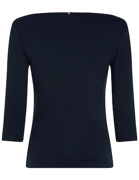 Playera manga 3/4 Tommy Hilfiger cuello cuadrado para mujer