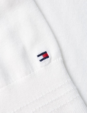 Suéter Tommy Hilfiger cuello ojal para mujer