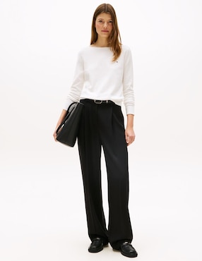 Suéter Tommy Hilfiger cuello ojal para mujer