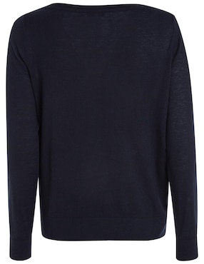 Suéter Tommy Hilfiger cuello ojal para mujer