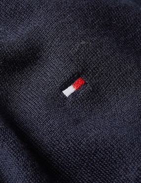 Suéter Tommy Hilfiger cuello ojal para mujer