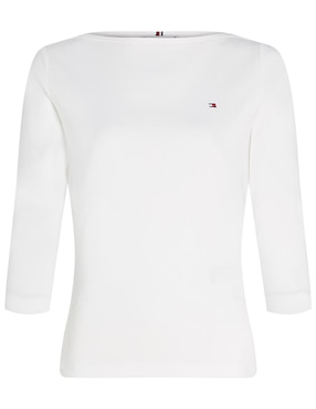 Playera manga 3/4 Tommy Hilfiger cuello cuadrado para mujer