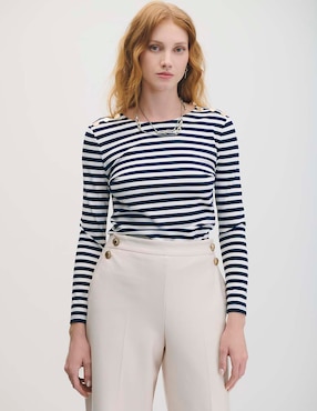 Blusa manga larga Julio para mujer