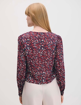 Blusa manga larga Julio para mujer