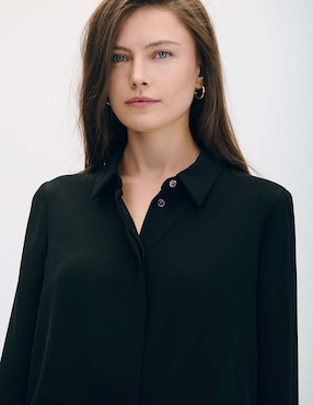 Blusa Julio manga larga para mujer