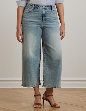 Jeans flare Lauren Plus para mujer