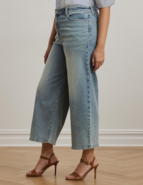 Jeans flare Lauren Plus para mujer