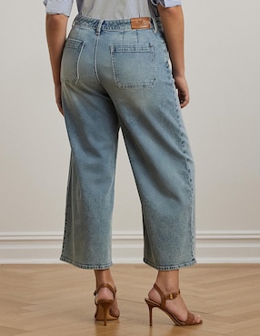 Jeans flare Lauren Plus para mujer