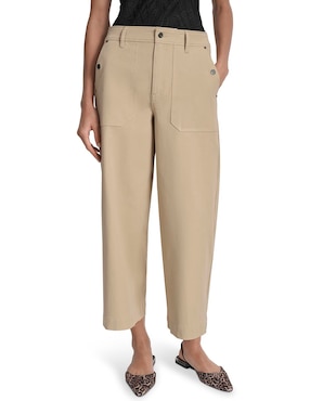 Pantalón capri Dkny amplio para mujer