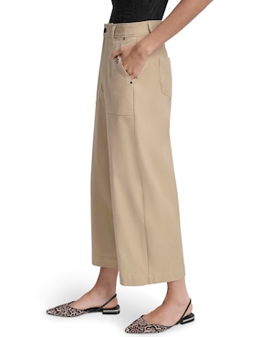 Pantalón capri Dkny amplio para mujer
