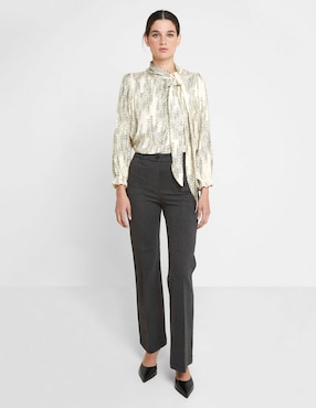 Pantalón de vestir Trucco slim para mujer