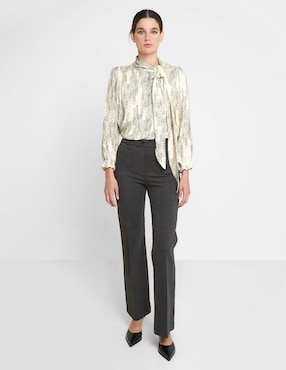 Blusa Trucco manga larga para mujer