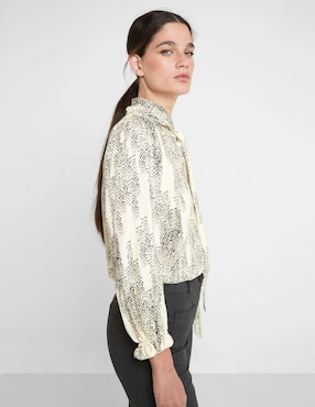 Blusa Trucco manga larga para mujer