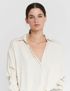 Blusa Trucco manga larga para mujer