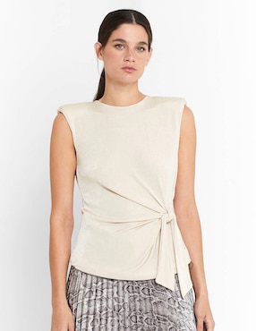 Blusa Trucco manga corta para mujer