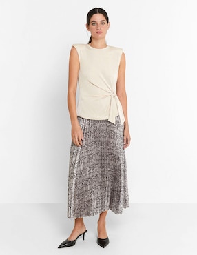 Blusa Trucco manga corta para mujer