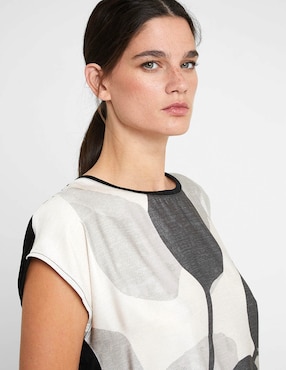 Blusa Trucco manga corta para mujer