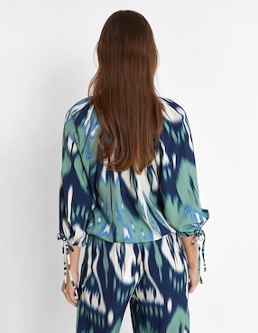 Blusa Trucco manga 3/4 para mujer