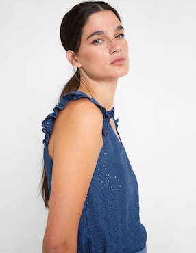 Playera Trucco cuello redondo para mujer