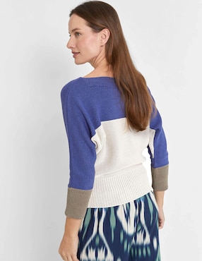 Blusa Trucco manga 3/4 para mujer